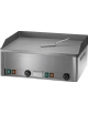 Fry top elettrico doppio da banco - Piastra liscia - Trifase - cm 66,5x57x30h