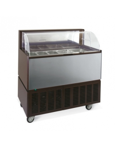 Carrello per vendita gelato