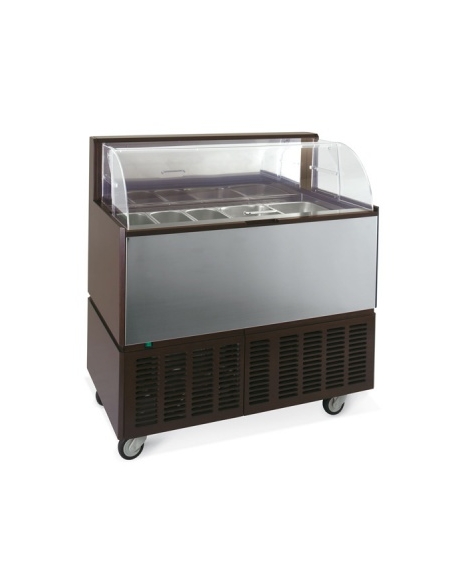 Carrello per vendita gelato