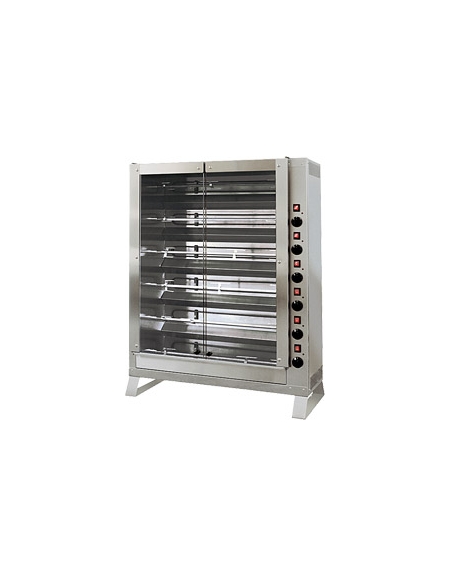 Girarrosto verticale elettrico N° 24 Polli