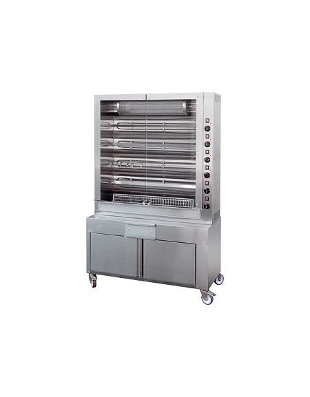 Girarrosto verticale elettrico N° 36 Polli