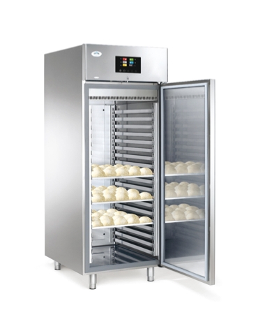 Armadio frigorifero fermalievitazione - N° 18 Teglie 60x40 - Con umidificatore