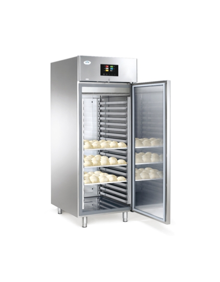 Armadio frigorifero fermalievitazione - N° 18 Teglie 60x80 - Senza umidificatore