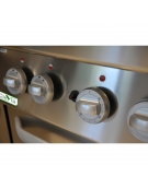 Cucina a gas 6 fuochi con forno a gas GN 1/1 e armadio - cm 110x70x85/90h
