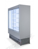 Murale refrigerato INOX con porte scorrevoli cm 158x65x195,8h