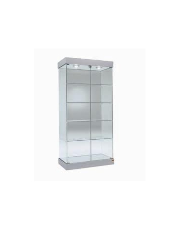Vetrina con luci dimensioni cm. 93x46x188h
