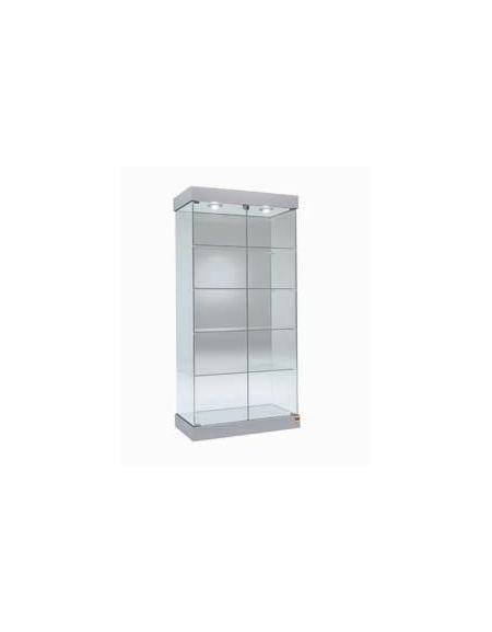 Vetrina con luci dimensioni cm. 93x46x188h