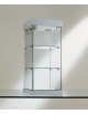 Vetrina da banco con illuminazione interna - dimensioni cm. 31x31x74h