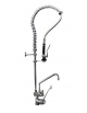 Gruppo doccia + deviatore con canna + miscelatore con leva - monoforo