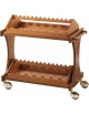 Carrello espositore vini - Doppio