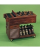 Carrello refrigerato per vini