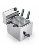 Cuocipasta elettrico da banco appoggio Lt 6 con 4 cestelli inclusi - cm 27x42x36h - POTENZA KW 3 - MONOFASE