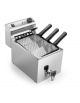 Cuocipasta elettrico da banco appoggio Lt 8 con 3 cestelli inclusi - cm 27x52,5x36h - POTENZA KW 6 - TRIFASE