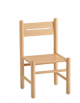 SEGGIOLINA LEGNO SENZA BRACCIOLI cm 31x29x26/54h - CONFORME AI CAM