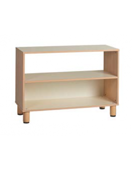 MOBILE CONTENITORE IN LEGNO CON DIVISORIO CM 105x41x70h - CONFORME AI CAM