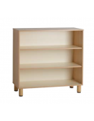 MOBILE CONTENITORE A GIORNO IN LEGNO CON PIEDI - CM 105x41x100h - CONFORME AI CAM