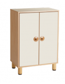 CONTENITORE MOBILE IN LEGNO LAMINATO AD ANTE COLORATE - CM 71x41x100h - CONFORME AI CAM