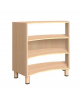 MOBILE CURVO A 45° SEMI-PASSANTE cm 110x41x100h - CONFORME AI CAM