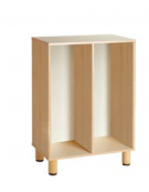 MOBILE CONTENITORE 2 VANI SENZA RIPIANI - cm 71x41x100h - CONFORME AI CAM