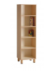 MOBILE COLONNA A GIORNO IN LEGNO CON 5 RIPIANI - cm 53,5x41x190h - CONFORME AI CAM