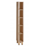 COLONNA A GIORNO IN LEGNO CON 5 RIPIANI CM 24,5x41x190h - A norma EN 16121:2013 e EN 16122:2013