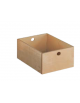 CASSETTO ESTRAIBILE MEDIO LEGNO CM 31x38x22h - CONFORME AI CAM