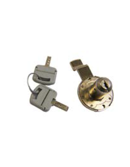 Serratura anta per mobile con chiave classica,  con cilindro di sicurezza