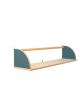MENSOLA CON FIANCHI COLORATI cm 105x26x22h - CONFORME AI CAM