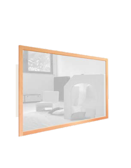 SPECCHIO A PARETE - CM 140x100 - PER SCUOLA - CONFORME ALLA NORMA EN 14072:2003