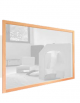 SPECCHIO A PARETE - CM 140x100 - PER SCUOLA - CONFORME ALLA NORMA EN 14072:2003