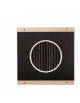 PANNELLO SENSORIALE DEL TATTO-GOMMA MILLERIGHE cm 40x40 - CONFORME AI CAM