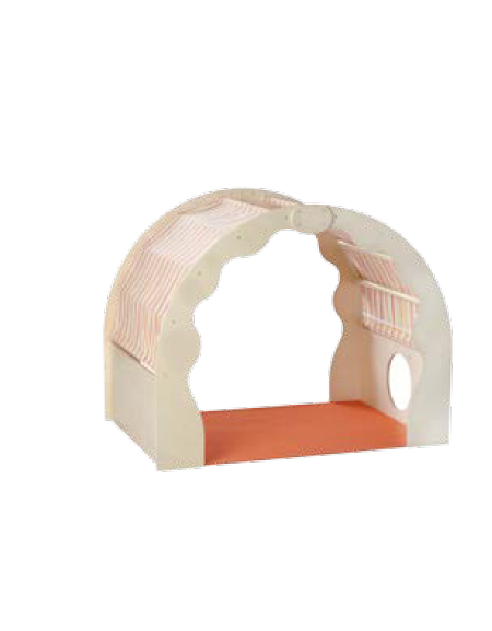 TANA AD ARCO - CM 150x120x100h - CONFORME AI CAM