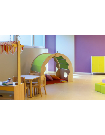 TANA AD ARCO - CM 150x120x100h - CONFORME AI CAM