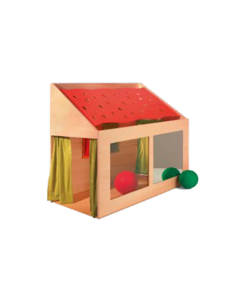 TANA DELLE TRASPARENZE - CM 105x60x60/100h - CONFORME AI CAM