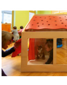 TANA DELLE TRASPARENZE - CM 105x60x60/100h - CONFORME AI CAM