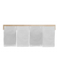 ASTA PER TASCHE IN TESSUTO PER 4 TASCHE cm 56x5h - CONFORME AI CAM
