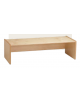 PANCA IN LEGNO CM 105x41x30h - CONFORME AI CAM