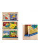 ESPOSITORE LIBRERIA A MURO CM 50x84h - CONFORME AI CAM