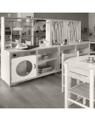 MOBILE TOELETTA GIOCO PER BAMBINI - CM 54x41x58/114h - CONFORME AI CAM