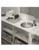 MOBILE TOELETTA GIOCO PER BAMBINI - CM 54x41x58/114h - CONFORME AI CAM