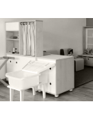 TINOZZA CON ASSE PER LAVARE - GIOCO PER BAMBINI - CM 50x50x50h - CONFORME AI CAM