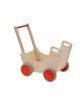 CARROZZINA GIOCO IN LEGNO - CM 50x26x49h - CONFORME AI CAM