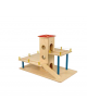 GARAGE PICCOLO IN LEGNO - cm 36x66x48h - CONFORME AI CAM