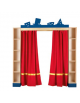SIPARIO SCORREVOLE CM 150x180h - CONFORME AI CAM