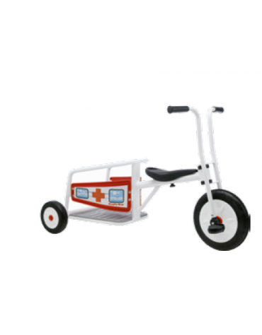 Triciclo AMBULANZA - cm 57x44x57h