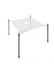 AULA VERDE FRANGISOLE 4 PALI cm 420x420x230h - CONFORME AI CAM