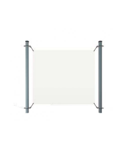 TELO LATERALE DI PROTEZIONE - CM 180x180h - CONFORME AI CAM