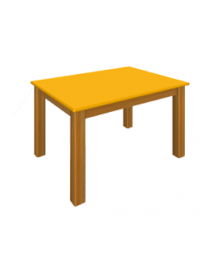 TAVOLO RETTANGOLARE IN LARICE/POLIETILENE G2 - CM 100x75x53h - CONFORME AI CAM