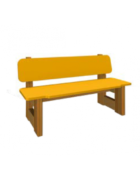 PANCA POLIETILENE CON SCHIENALE G1 cm 100X38X26/56h - dinaforniture.it PANCA POLIETILENE CON SCHIENALE G1 cm 100X38X26/56h - dinaforniture.it
