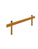 DIVISORIO PER ORTO CM.200X8X75H